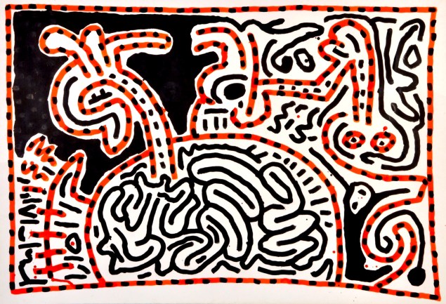 Keith Haring, Untitled, 5 march 1984, high res.JPG